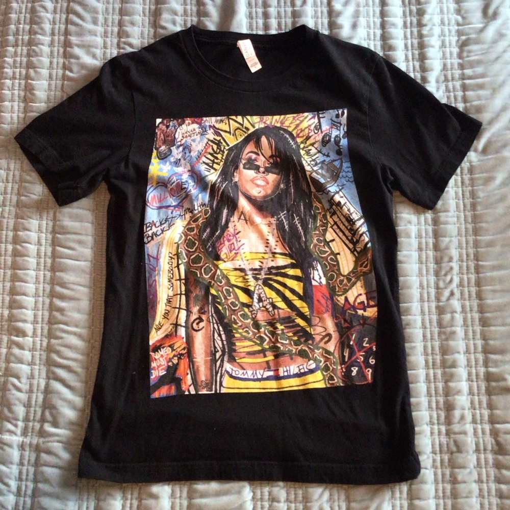 Bella Canvas Black Graphic Long Sleeve Tee